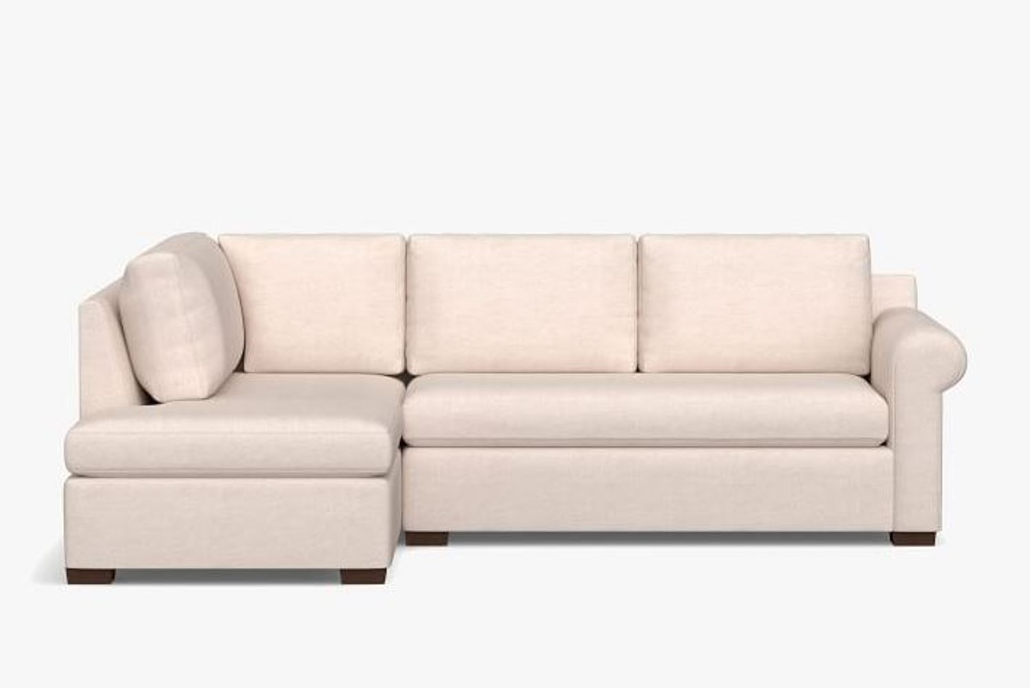 Anupa Roll Arm in 2 piece Sofa